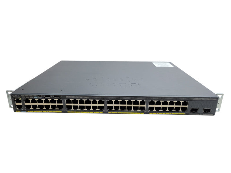 Cisco WS-C2960X-48LPD-L v06 | 48-Port PoE+ Network Switch Q%