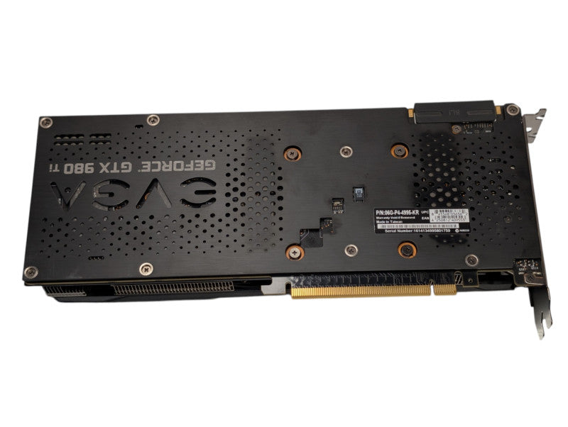 NVIDIA EVGA GeForce GTX 980 Ti 6GB Graphics Card 06G-P4-4995-KR Q-