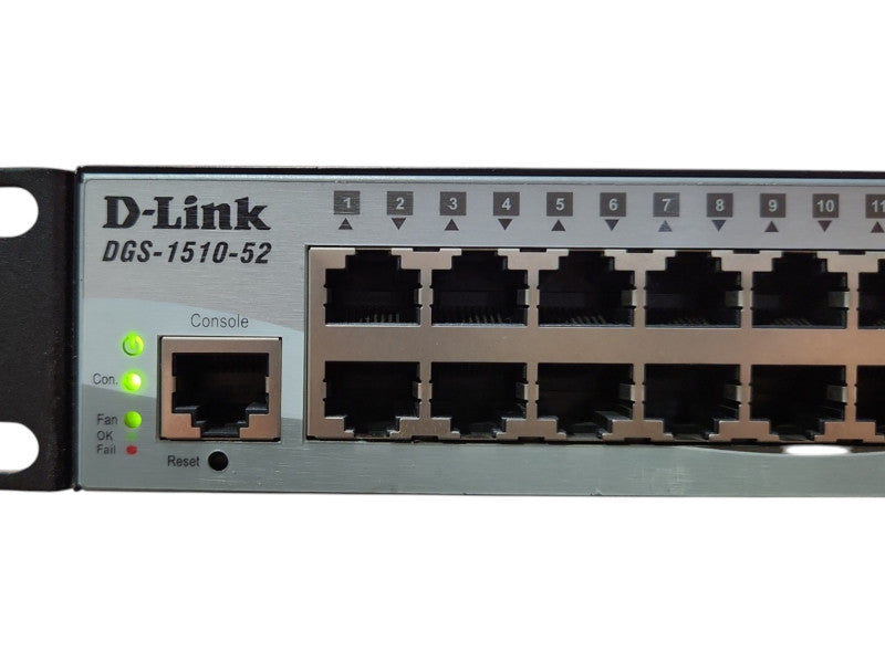 D-Link SmartPro Switch DGS-1510-52 Managed 52 Port Gigabit Network Switch