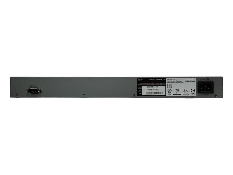 Cisco SG500X-48P-K9 V05 48-Port Gigabit Stackable Ethernet Switch
