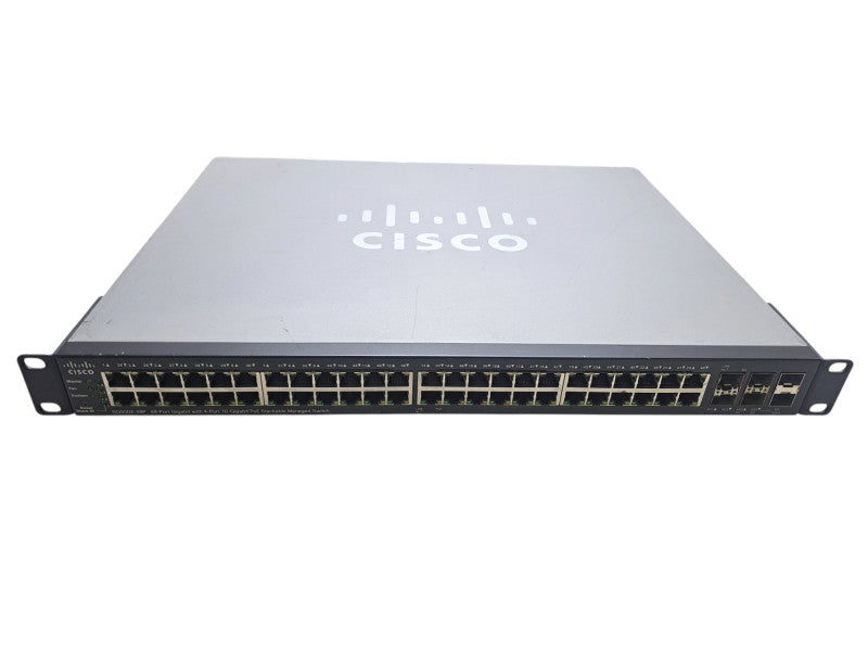 Cisco SG500X-48P-K9 V04 | 48-Port Gigabit PoE+,  4x 10G SFP+ Managed Switch Q