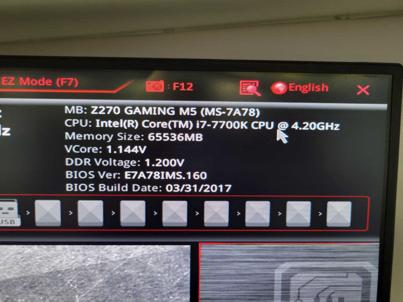Intel Core i7-7700K MSI Z270 GAMING 64GB DDR4 512GB NVMe + I/O Plate  %