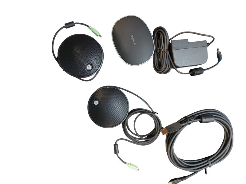 Logitech Group Video Conferencing System w/ Remote with Microphone
