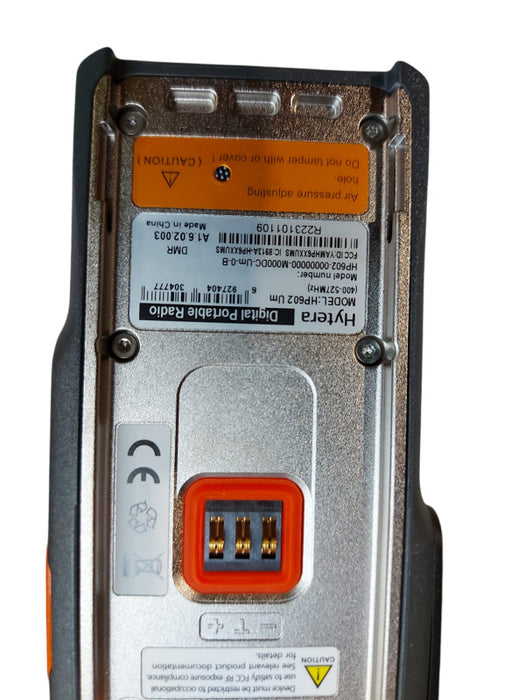 Hytera HP602 Um Handheld Radio UHF DMR Radio 400 527Mhz | No Antenna