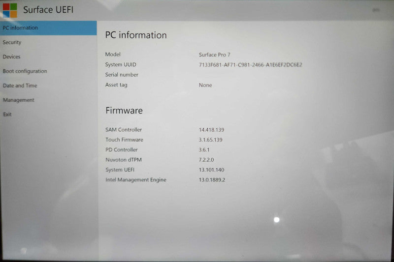 Microsoft Surface Pro 7 1866, i7-1065G7 1.30GHz, 16GB DDR4, 512GB NVMe  Lap200