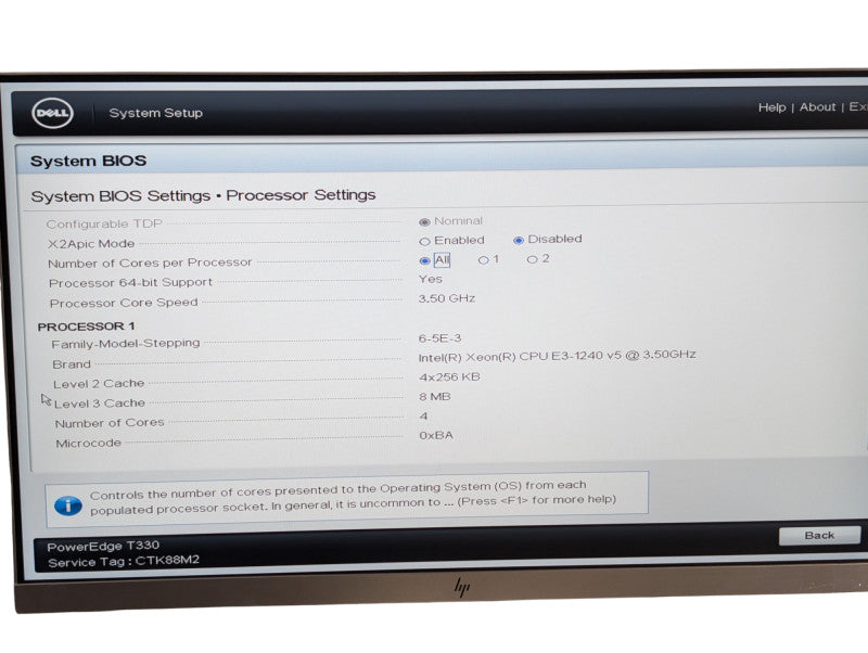 DELL PowerEdge T330 Xeon E3-1240 v5 32GB RAM 4x 1.2TB HDDs  -