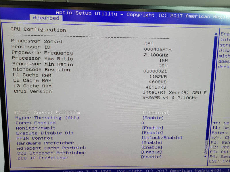 Nutanix / Supermicro X10SRW-F-NI22 - Xeon E5-2695 v4 64GB DDR4 2x500W PSU %