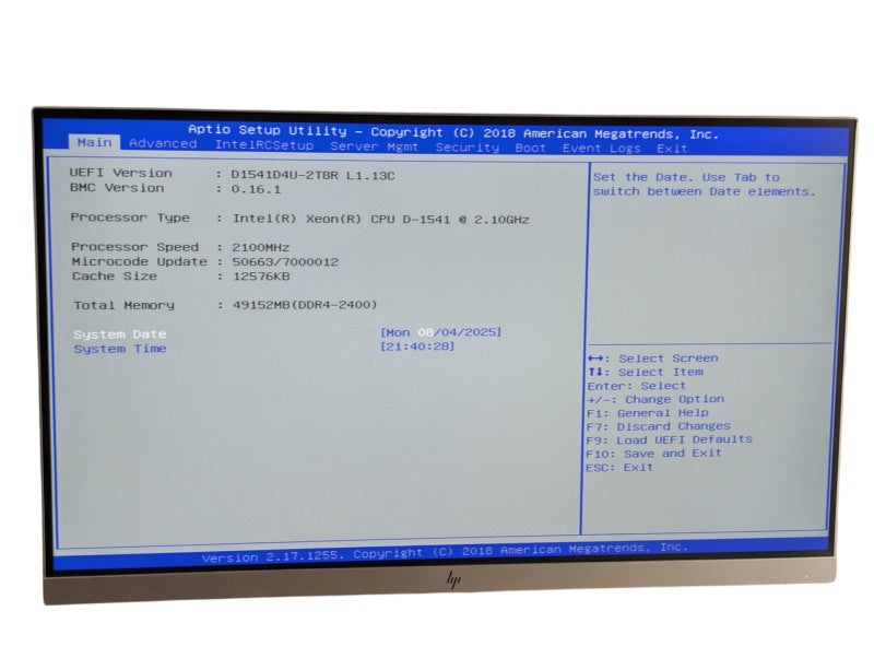 DATTO S3P4000 4x 3.5 inch Bay NAS Server Xeon D-1541 48GB RAM READ  -