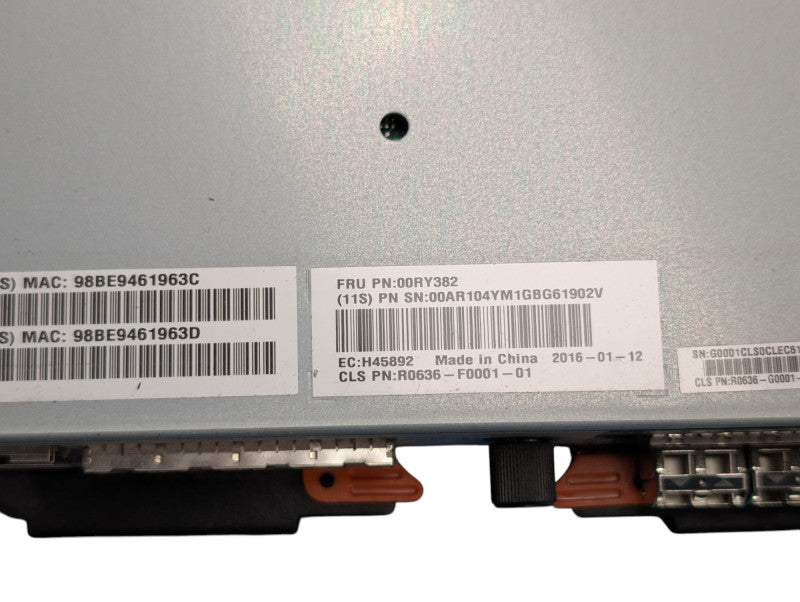 00RY382 IBM V3700 Node Canister Controller 6Gbps SAS Q-