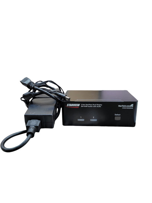 StarView SV231DD2DUA 2-Port Dual DVI USB KVM Switch w/ Audio + Adapter
