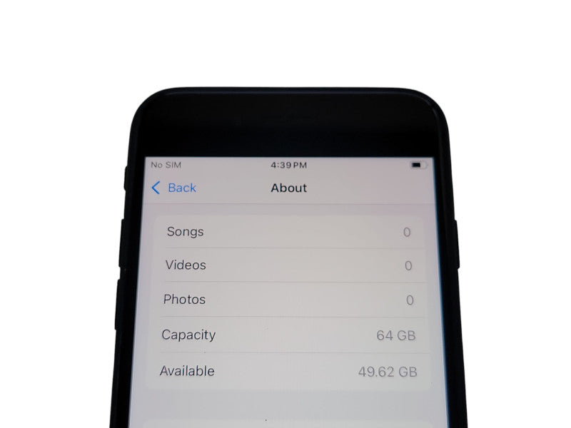 Apple iPhone SE 3 - 64GB - Black [A2595]