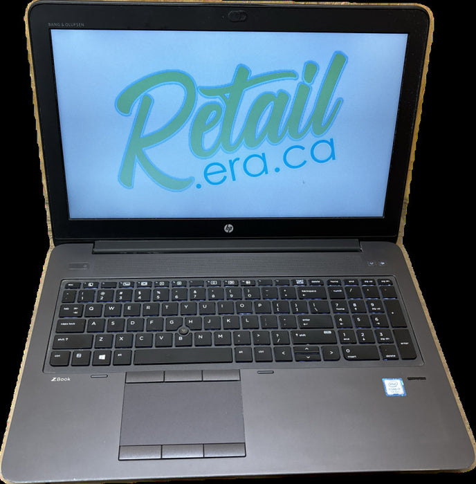 HP ZBook 15 G4 i7-7700HQ@2.8GHz QUADRO M1200 4GB GPU 16GB RAM 512GB SSD Q Lap200