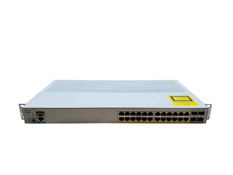 Cisco WS-C2960L-24PS-LL V01 | 24-Port Gigabit PoE+ Silent Managed Switch Q