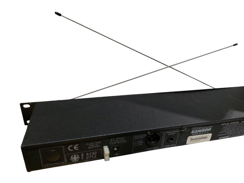 Samson VHF True Diversity Wireless System Concert 4 CR4  =