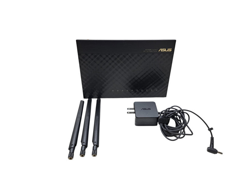 ASUS RT-AC68U AC1900 1300 Mbps 4 Port Gigabit Wireless AC Router w/ Adapter