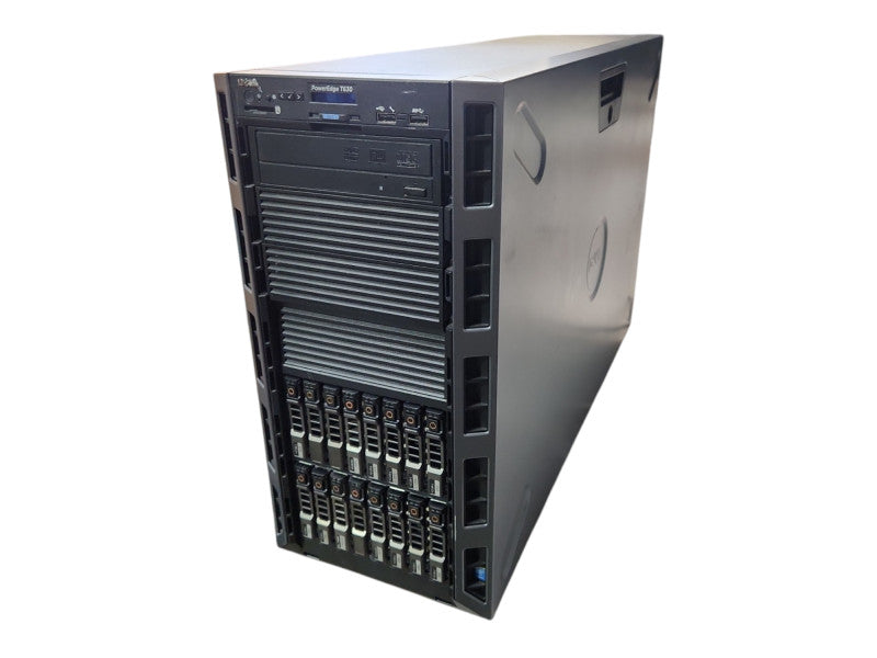 DELL PE T630 16x2.5", Xeon E5-2640v3 2.60GHz, 64GB RAM, 16x1.2TB SAS, H730