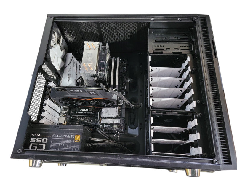 Custom PC ASUS Z270 Intel i7-7700K 256GB NVMe 16GB DDR4 GIGABYTE 1050 Ti !