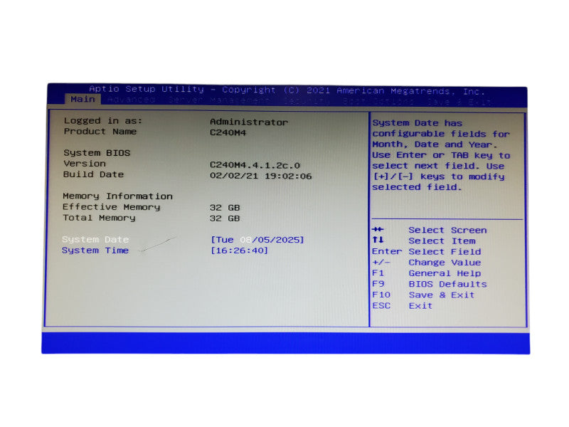 Cisco UCS C240 M4 2x Xeon E5-2620 v4 32GB DDR4 12G SAS - No HDD