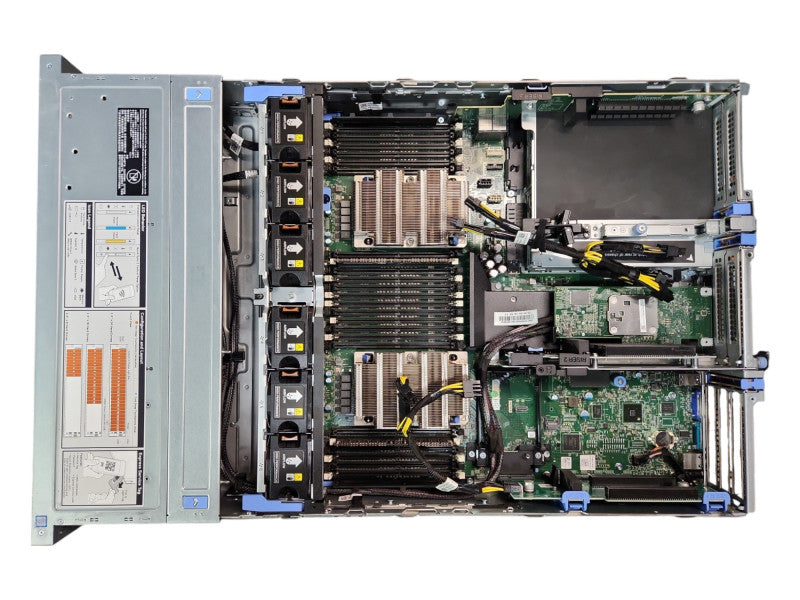 Dell R740 2U 8x 2.5", 2x Xeon Gold 6136, 64GB DDR4, 1x 1.8TB SAS, H330