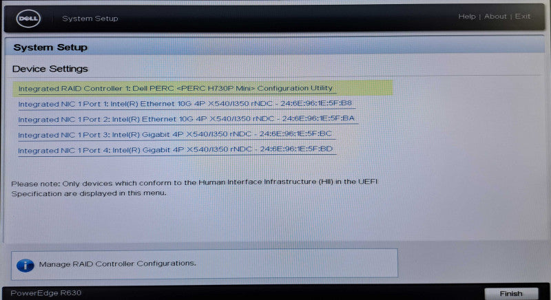 Dell R630 1U 8x 2.5" | Xeon E5-2630 v4 @2.20GHz, 128GB DDR4, H730P Mini
