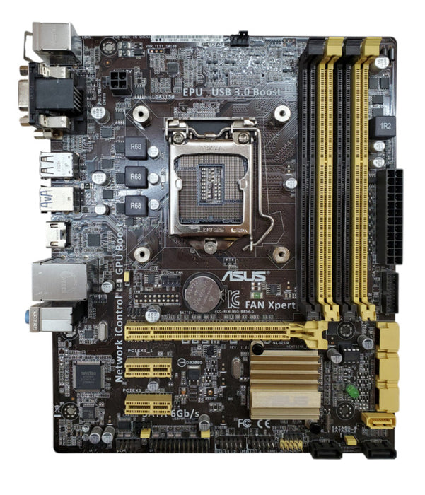 Asus B85M-G Motherboard LGA1150 - No CPU/RAM