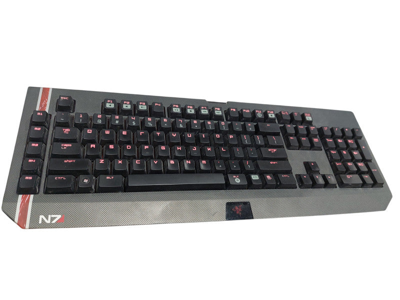 Razor Black Widow Ultimate Mass Effect 3 Mechanical Keyboard RZ03-0038 =