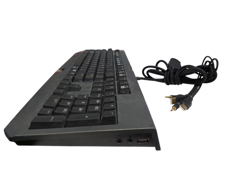 Razor Black Widow Ultimate Mass Effect 3 Mechanical Keyboard RZ03-0038 =