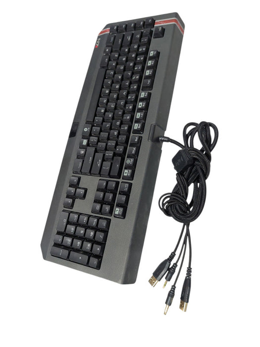 Razor Black Widow Ultimate Mass Effect 3 Mechanical Keyboard RZ03-0038 =