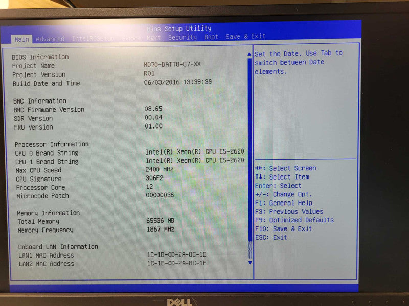 Datto S3E6000 2U 2x Xeon E5-2620v3 2.40GHz 64GB RAM SAS3008-IR 2x PSU $