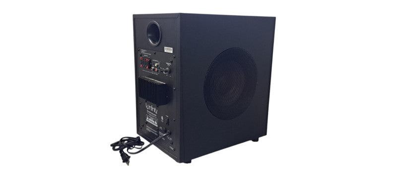 Infinity TSS-450 Powered Subwoofer Only Compact Home Audio 200W Silver
