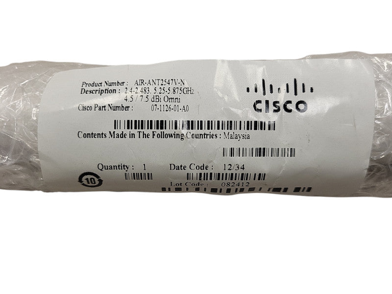 New Cisco Aironet Dual Band Omni Antenna AIR-ANT2547V-N Mesh N Connector Q$