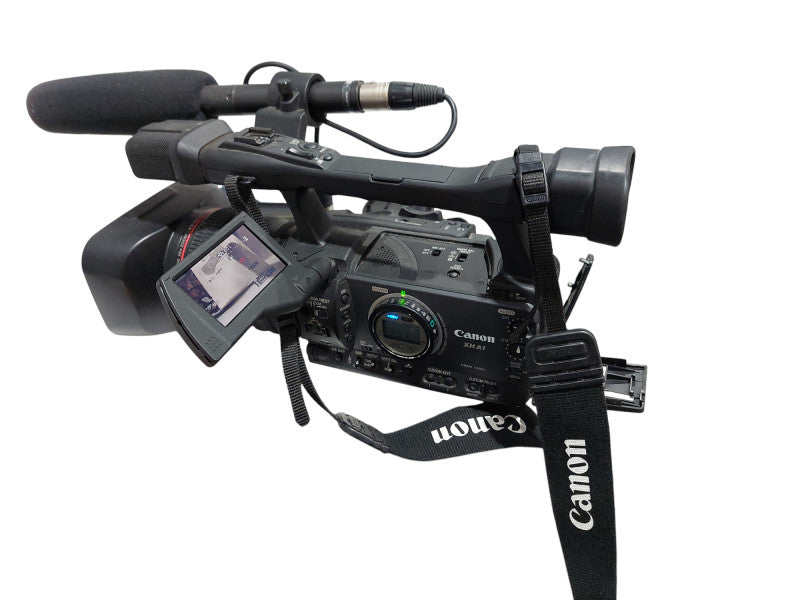Canon XH A1 HDV 1080i VideoCamcorder w/ Bag, 20xZoom Lens, Rode Mic, Extras =