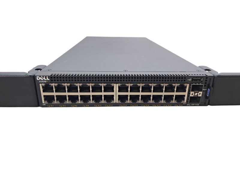 Dell X1026P E11W 24-Port Gigabit PoE Managed Ethernet Network Switch )