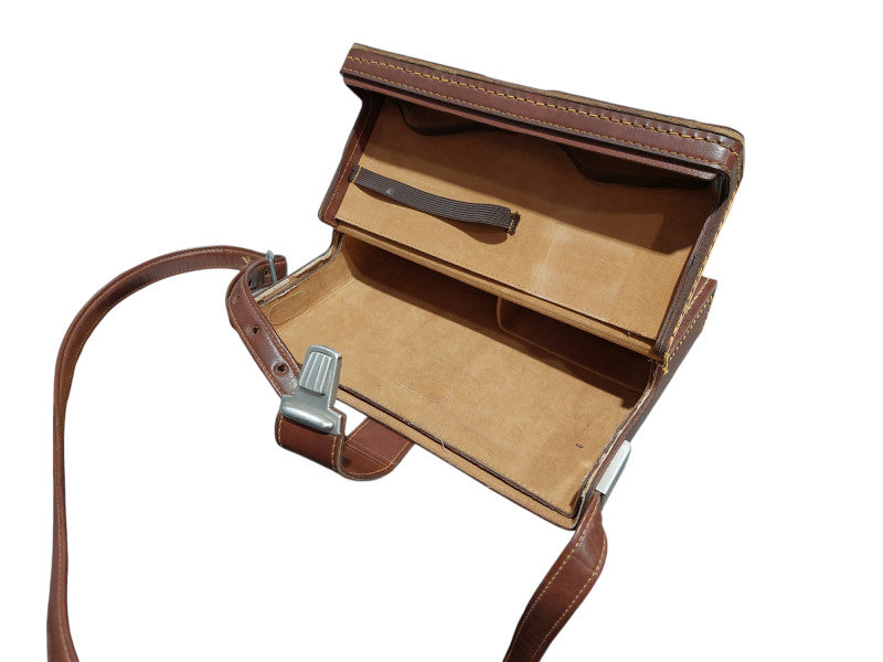 Vintage Polaroid SX-70 Land Instant Camera Model 2 with Leather Carry Bag  =