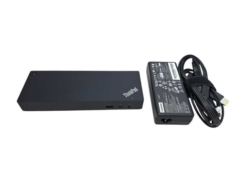 Lenovo Thunderbolt 3 Workstation Dock DK1841 w/ 135W Power Adapter )