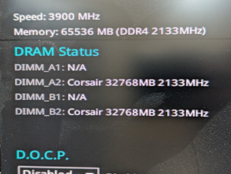 Kit 64GB DDR4 Desktop Computer Memory RAM Corsair CMK64GX4M2E3200C16 3200Mh -