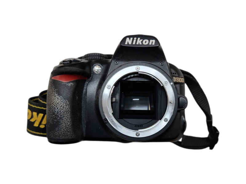 Nikon D3100 14.2MP Digital SLR Camera Body, No Battery, READ