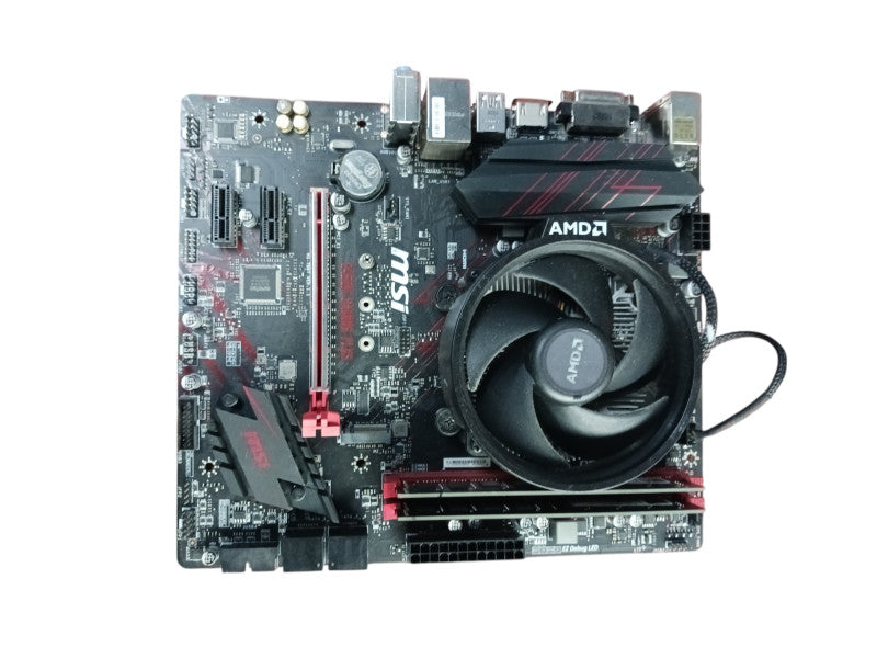 MSI B450M Gaming Plus Motherboard & AMD Ryzen 3 2200G CPU READ