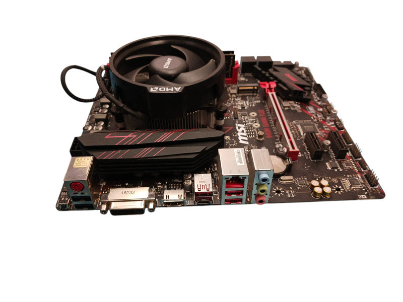 MSI B450M Gaming Plus Motherboard & AMD Ryzen 3 2200G CPU READ
