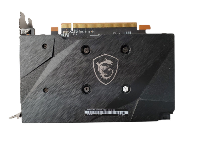 MSI Mech Radeon RX 6500 XT 4GB GDDR6 GPU - 1xDP 1xHDMI