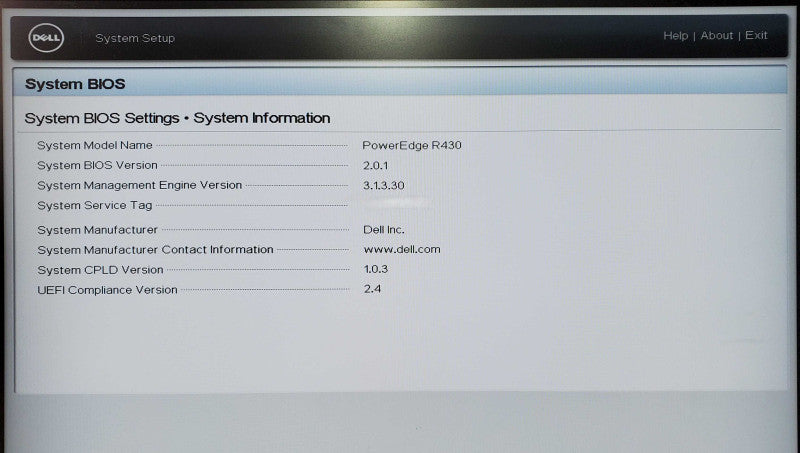 Dell PowerEdge R430 1x Xeon E5-2660 v3 64GB DDR4 H730 Mini - No HDD
