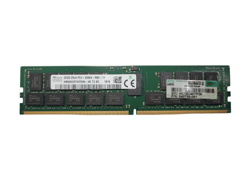 SK Hynix 32GB PC4-2666V-R Server Memory Q$