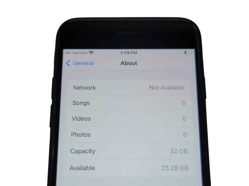 Apple iPhone 7 - 32GB - Black [A1778]