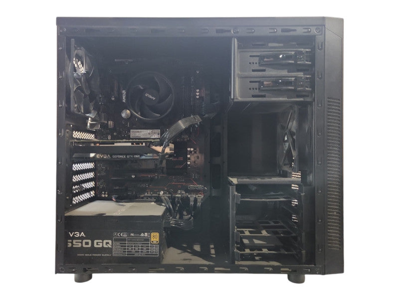 Custom PC, ASUS B350-PLUS, Ryzen 5 1400, 16GB DDR4, 250GB SSD + 256GB NVMe