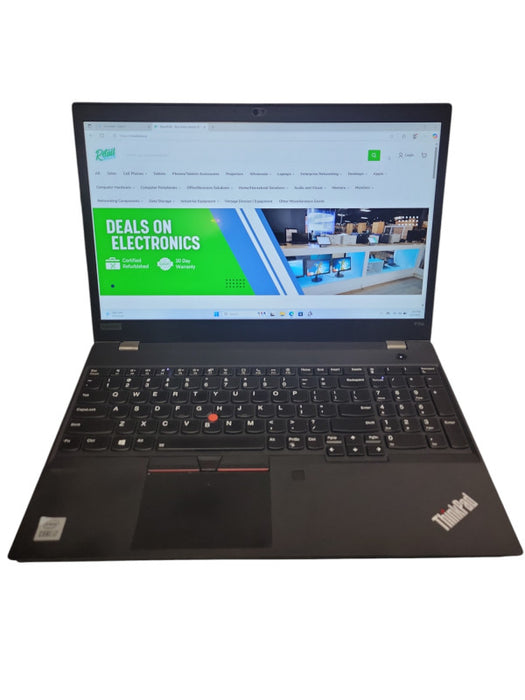 Lenovo ThinkPad P15s i7-10510U@1.8GHz QUADRO P520 2GB GPU 16GB RAM 256SSD  Lap200