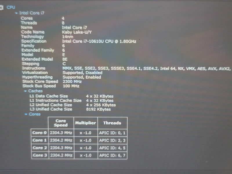 Dell Latitude 5310 i7-10610U 16GB DDR4 256GB SSD  β Lap200