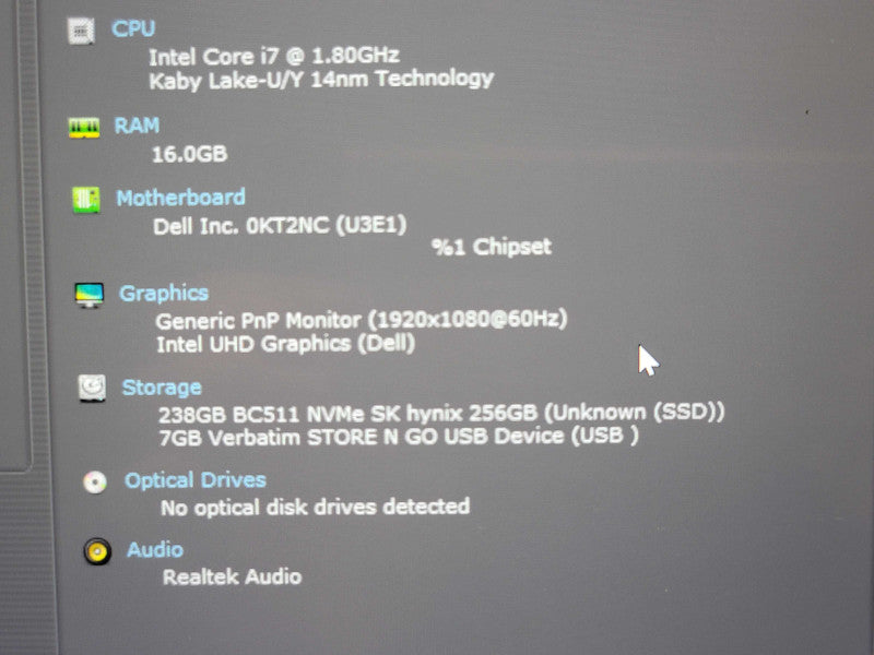 Dell Latitude 5310 i7-10610U 16GB DDR4 256GB SSD  β Lap200