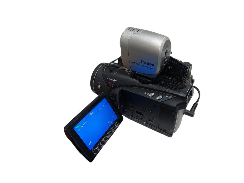 Canon HD CMOS VIXIA HV30 A HD Video Camcorder Instant AF 10x HDV 1080i  =