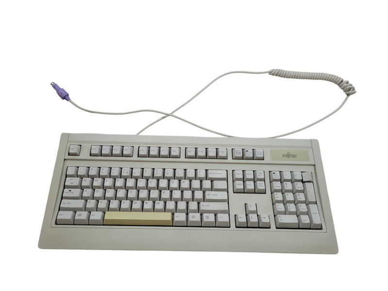 Rare Fujitsu FKB4726-651 Full Size Mechanical Keyboard PS/2 Q%