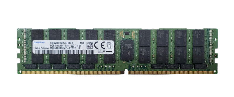 Samsung 64GB 4DRx4 PC4-2666V-LD2-12-DB1 DDR4 Server Ram Q